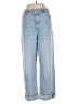 Ann Taylor LOFT Stripes Blue Jeans Size 32 waist - photo 1