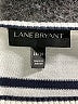 Lane Bryant Stripes Ivory Pullover Sweater Size 14 - 16 Plus - photo 7