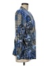 Talbots 100% Merino Houndstooth Blue Wool Cardigan Size M (petite) - photo 4