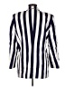 Escada by Margaretha Ley Stripes Ivory Blazer Size EU 40 / US 10 - photo 2