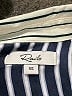 Rails 100% Silk Stripes Blue Long Sleeve Silk Top Size XS - photo 7