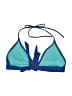 Shelly Solid Blue Swimsuit Top Size S (estimated) - photo 2