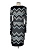 Cache Chevron-herringbone Gray Cocktail Dress Size L - photo 2