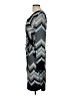 Cache Chevron-herringbone Gray Cocktail Dress Size L - photo 5