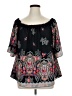 Lilian Black 3/4 Sleeve Blouse Size L (estimated) - photo 1