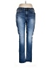 Denizen from Levi's Solid Blue Jeans Size 36 waist - photo 1