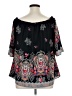 Lilian Black 3/4 Sleeve Blouse Size L (estimated) - photo 2