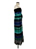 Love, Fire Stripes Teal Casual Dress Size S - photo 4
