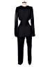 Naked Zebra 100% Polyester Solid Black Jumpsuit One size - photo 2