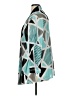 MULTIPLES Graphic Teal 3/4 Sleeve Blouse Size 0X - photo 5