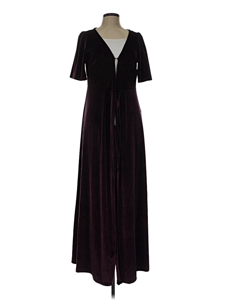 Pre-owned Baltic Born Casual Dress In Burgundy