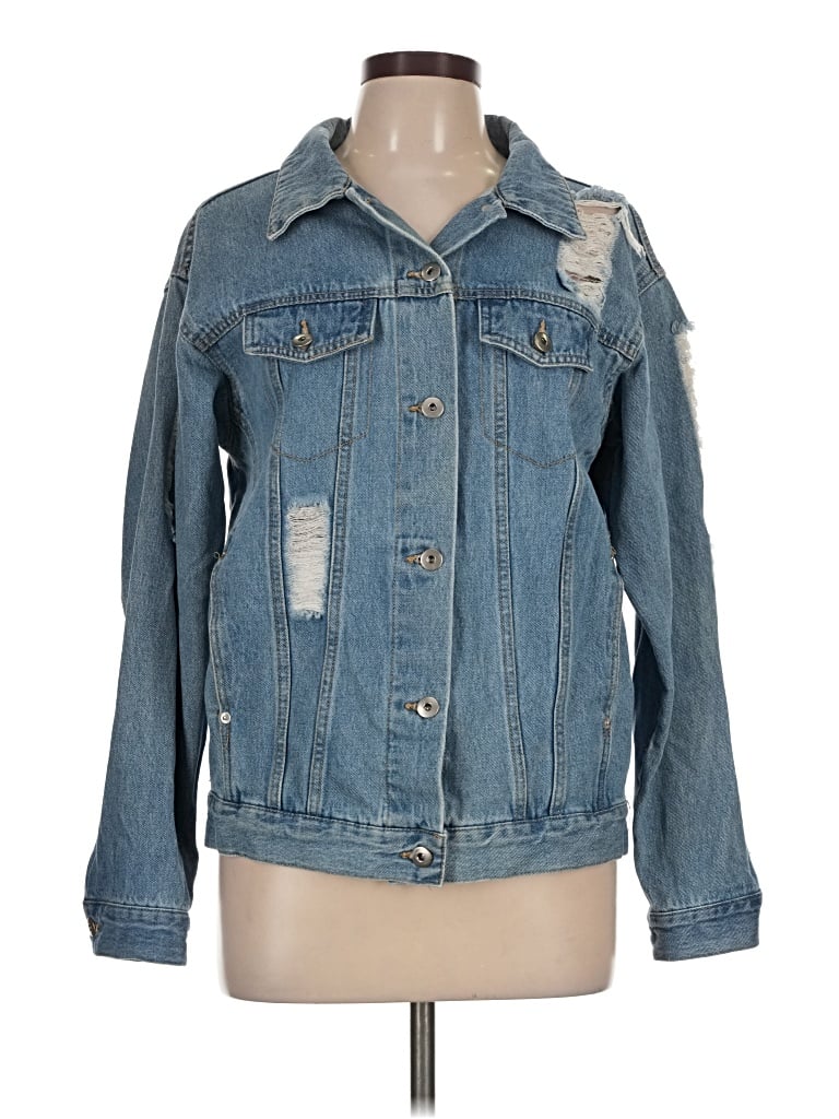 Pre-owned Love Tree Denim Jacket In Blue