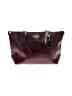 Coach 100% Leather Burgundy Leather Tote One size - photo 1