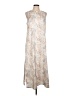 J by Joie Paisley Silver Casual Dress Size L - photo 1
