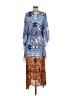 Raga Paisley Blue Casual Dress Size S - photo 2
