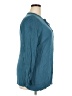 Torrid 100% Rayon Teal Long Sleeve Blouse Size 2X Plus (2) - photo 4