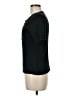 Kinross 100% Cotton Black Short Sleeve Top Size M - photo 5