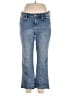 NYDJ Hearts Blue Jeans Size 12 - photo 1