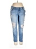 Torrid 100% Cotton Hearts Blue Jeans Size 16 Plus - photo 1