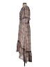 Max Studio 100% Polyester Paisley Brown Casual Dress Size S (estimated) - photo 5