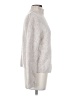 Vince. Metallic Silver Turtleneck Sweater Size S - photo 4