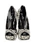 Qupid Animal Print Ivory Heels Size 7 1/2 - photo 2