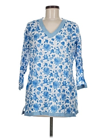 Gretchen Scott Designs 3/4 Sleeve Blouse (view 1)