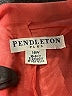 Pendleton 100% Virgin Wool Orange Wool Blazer Size 18 - photo 6