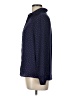 Lands' End 100% Polyester Polka Dots Blue Long Sleeve Blouse Size 10 (petite) - photo 5