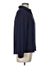 Lands' End 100% Polyester Polka Dots Blue Long Sleeve Blouse Size 10 (petite) - photo 4