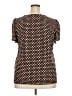 AK Anne Klein Polka Dots Red Short Sleeve Blouse Size 2X - photo 2