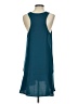 Leith 100% Polyester Solid Teal Casual Dress Size S - photo 2