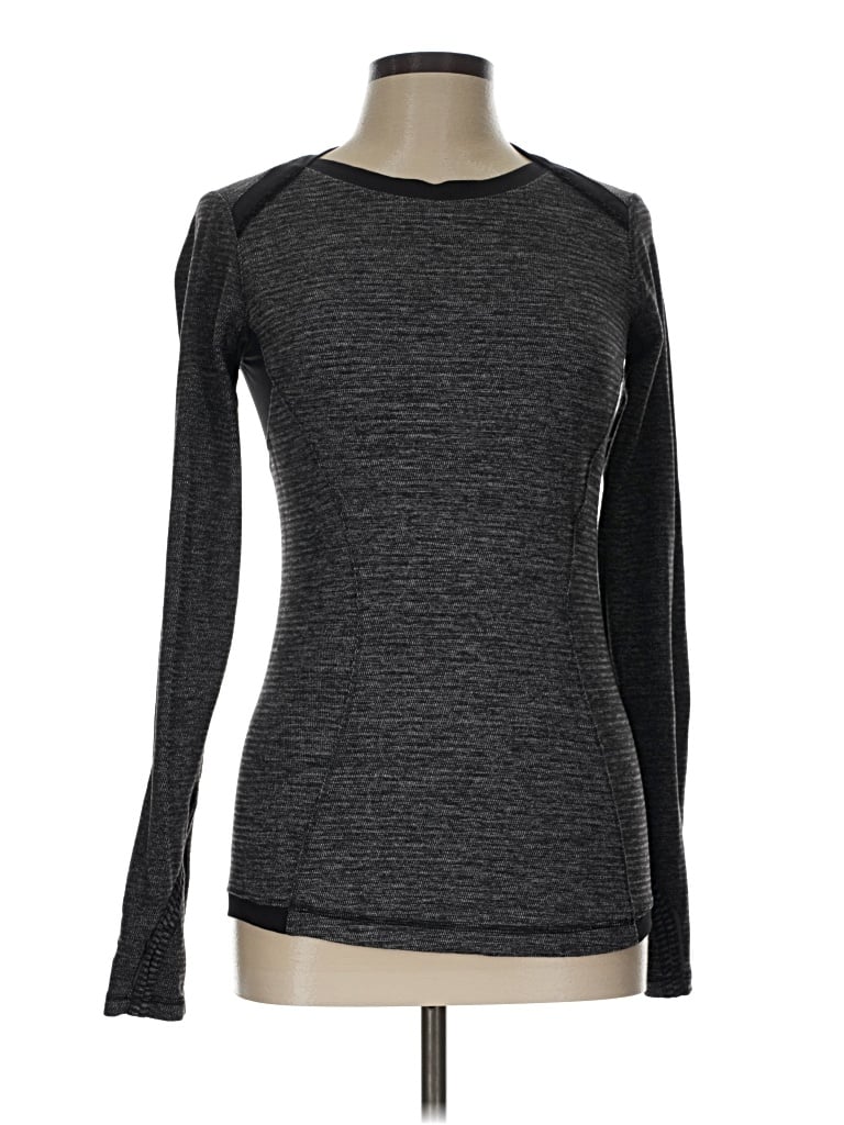 Pre-owned Lululemon Athletica Pullover Sweater In Gray