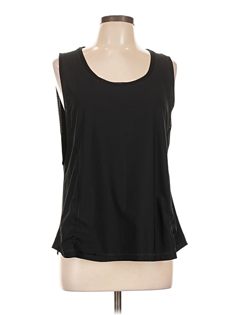 Pre-owned Assorted Brands Sleeveless T-shirt In Black