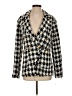 Ellen Tracy 100% Polyester Houndstooth Ivory Blazer Size S - photo 1