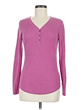 Time and Tru Long Sleeve Henley (view 1)
