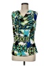 Jennie & Marlis Green Sleeveless Blouse Size M - photo 1