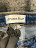 STUDIO BLUE Solid Blue Jeans Size 30 waist - photo 7