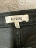 RE/DONE Chevron-herringbone Black Jeans Size 31 waist - photo 7