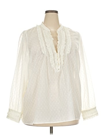 Old Navy Long Sleeve Blouse (view 1)