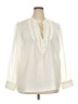 Old Navy Ivory Long Sleeve Blouse Size XXL - photo 1
