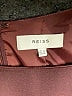 Reiss 100% Polyester Solid Brown Cocktail Dress Size 4 - photo 7