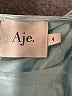 Aje. Blue Long Sleeve Blouse Size 4 - photo 9