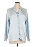 Sears Blue Long Sleeve Blouse Size L (estimated) - photo 1