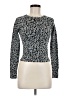 Twenty One Animal Print Silver Pullover Sweater Size M - photo 1