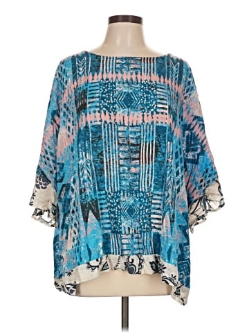 Tolani 3/4 Sleeve Blouse (view 1)