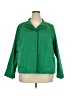 Lafayette 148 New York 100% Polyester Green Jacket Size 2X - photo 1