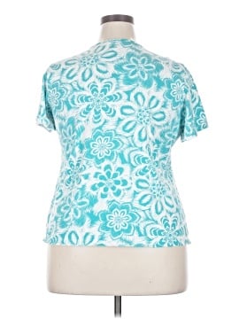 JM Collection Short Sleeve Blouse (view 2)