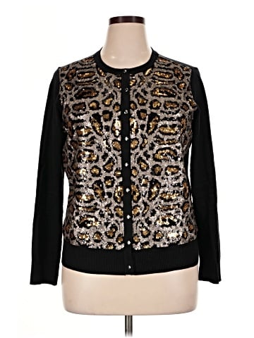 JM Collection Cardigan (view 1)