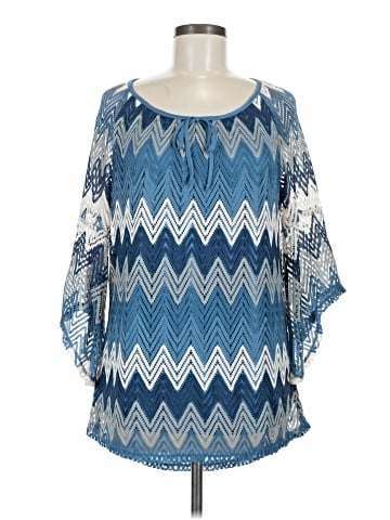 Tacera 3/4 Sleeve Blouse (view 1)